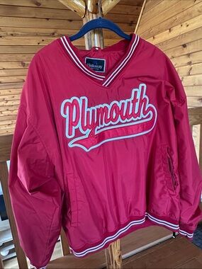 Holloway Crimson Plymouth Pullover Windbreaker